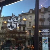 Photo taken at Café Maison du Peuple by Arnaud B. on 12/14/2019