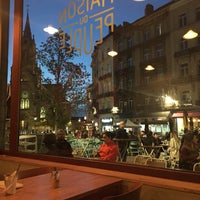 Photo taken at Café Maison du Peuple by Arnaud B. on 10/12/2019