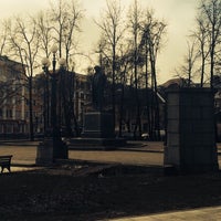 Photo taken at Парк Крылова by Сергей К. on 3/13/2014