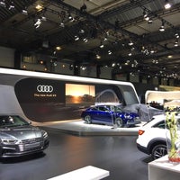Photo taken at Audi Stand by Guy V. on 1/13/2017