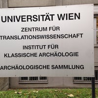 Photo taken at Zentrum für Translationswissenschaft by Carina on 10/23/2013
