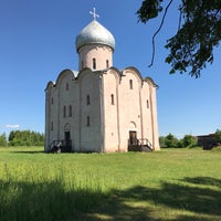 Photo taken at Церковь Спаса на Нередице by Андрей В. on 6/10/2019