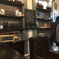 Photo taken at Yuppie Barbershop. Мужские стрижки by Val K. on 12/23/2017