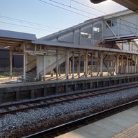 Photo taken at Etchū-Daimon Station by 5h1nb0 on 5/18/2022