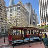 Photo taken at California Cable Car Turnaround-East by Ruslan A. on 4/25/2023