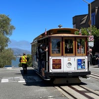Photo taken at Chestnut and Hyde Cable Car Stop by Ruslan A. on 7/15/2022