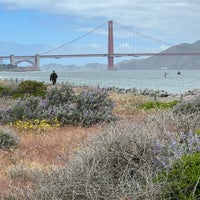 Photo taken at Golden Gate Promenade by Ruslan A. on 5/1/2023