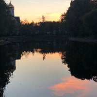 Photo taken at Пруд Зелёнка by Ruslan A. on 9/21/2018