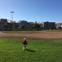 Photo taken at Moscone Baseball Field #2 by Ruslan A. on 10/3/2015