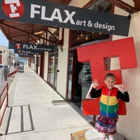 Photo taken at Flax Art &amp;amp; Design by Ruslan A. on 5/19/2019