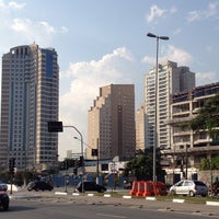 Photo taken at Avenida Roque Petroni Júnior by Adson B. on 11/20/2012