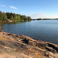 Photo taken at Seurasaarenranta by Juhani P. on 6/25/2018