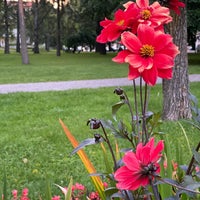 Photo taken at Topeliuksen puisto by Juhani P. on 7/17/2020