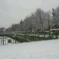 Photo taken at Lobkowitzbrücke by Anna Genial L. on 2/23/2013