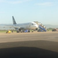 Photo taken at Franjo Tuđman Airport Zagreb (ZAG) by Renata D. on 4/26/2013