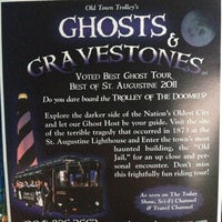 Photo taken at Ghosts and Gravestones St Augustine by Jen L. on 3/23/2013