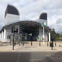 Photo taken at Island Gardens DLR Station by Michael N. on 9/18/2023