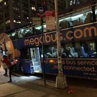 Photo taken at Mega Bus - 7th Ave &amp;amp; 27th St by Orwa Y. on 12/7/2018