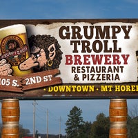 1/24/2017 tarihinde The Grumpy Troll Brew Pub and Pizzeriaziyaretçi tarafından The Grumpy Troll Brew Pub and Pizzeria'de çekilen fotoğraf