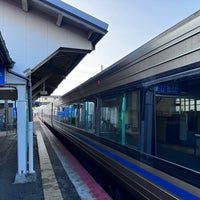 Photo taken at Chizu Station by sako on 12/30/2023