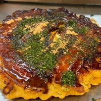 Photo taken at Okonomiyaki Kiji by sako on 4/13/2024