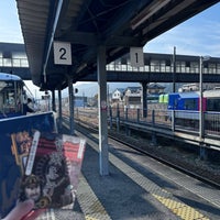 Photo taken at Chizu Station by sako on 12/30/2023
