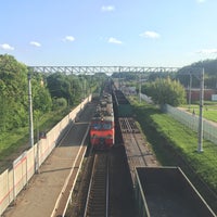Photo taken at Ж/д платформа Кутузовская by Konstantin K. on 7/21/2019