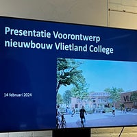 Photo taken at Sg Het Vlietland College by Peter H. on 2/14/2024