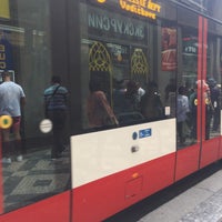 Photo taken at Václavské náměstí (tram) by duruni on 5/27/2018