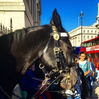 Photo taken at London 2012 Horse Guards Parade by Andrea L. on 10/28/2014