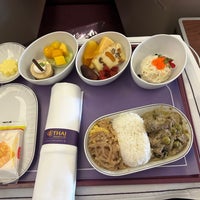 Photo taken at Thai Airways Royal Exclusive Lounge by Faizah on 12/10/2023