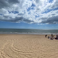 Photo taken at Praia dos Salgados by Christoph Ø. on 4/27/2022