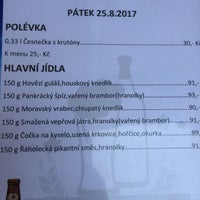 Photo taken at U Kouřilů by Matyas . on 8/25/2017