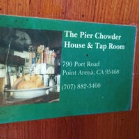 The Pier Chowder House Tap Room Point Arena Ca