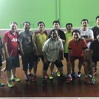 Photo taken at Ruammitr Badminton by Chinaphong K. on 1/16/2018