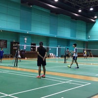 Photo taken at RBSC Badminton Court by Chinaphong K. on 7/10/2017