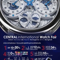 Photo taken at Central International Watch Fair by Chinaphong K. on 9/22/2015