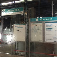 Photo taken at Abbey Road DLR Station by Alfama on 1/11/2016