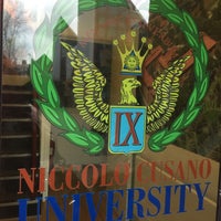 Photo taken at Niccolò Cusano University by Alfama on 2/2/2016