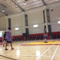 Photo taken at B-pro Basketball Court by mizu a. on 9/30/2016