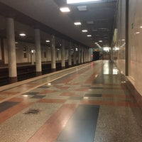 Photo taken at metro Rossiyskaya by Pablo on 8/28/2017