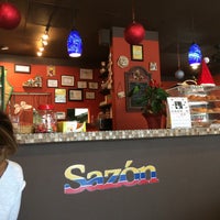 Photo taken at Sazon Colombian Cuisine by Yueshalom E. on 12/20/2014