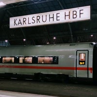 Photo taken at Karlsruhe Hauptbahnhof by Pierre A. on 12/1/2021