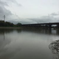 Photo taken at Мост через Мегу by Виталий on 9/9/2016