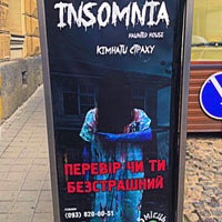 Photo taken at Insomnia Кімнати Страху - The haunted house by Salman 5. on 7/23/2021