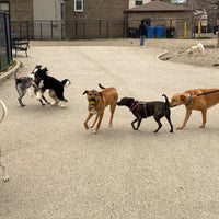 Photo taken at Logan Square Dog Park by Shannon J. on 10/14/2021