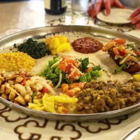 Foto diambil di Ethiopian Diamond Restaurant &amp;amp; Bar oleh Shannon J. pada 6/16/2019