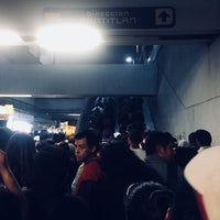 Photo taken at Metro Tacubaya (línea 9) by Hernán L. on 7/24/2018