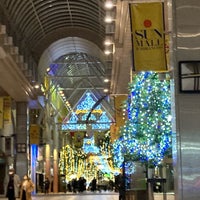 Photo taken at サンモール一番町商店街 by もも on 12/20/2022