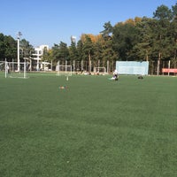 Photo taken at Запасное поле стадиона «Им. В.И. Ленина» by VLAD on 9/16/2015